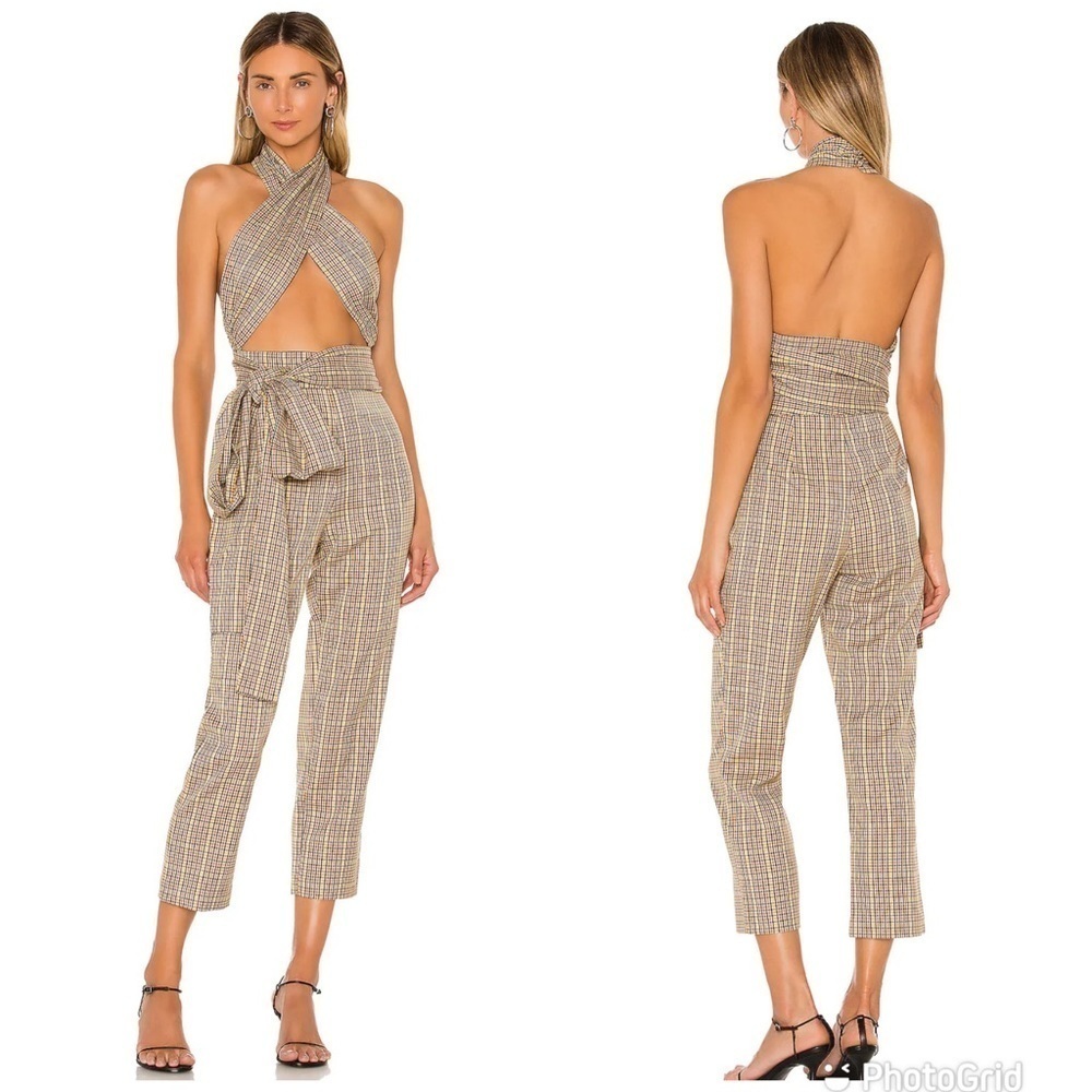 Tularosa Jamie Jumpsuit in Yellow